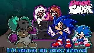 Friday night funkin Modern & Classic Sonic vs Tricky 2! (Friday Night Funkin tricky beatstreet mod)
