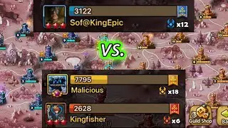 G3 siege vs. Kingfisher and Malicious