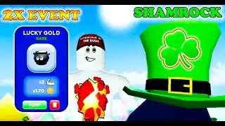2X EVENT SECRET CODE, FREE PET and 2xStrength in Workout Island!