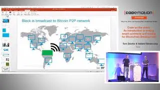 Code on the chain! -  V. Benincosa - T. Davies - Codemotion Amsterdam 2018