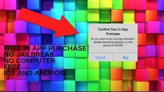 [BEST WAY] ALL IN APP PURCHASE FREE NO JAILBREAK IOS AND ANDROID NO COMPUTER NEW FOR 2017 IOS 10.3!!