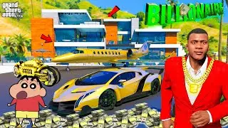 FRANKLIN POOR LIFE TO RICH LIFE AND SHINCHAN EARN $1000,000,000 IN GTA 5 || SumitOP