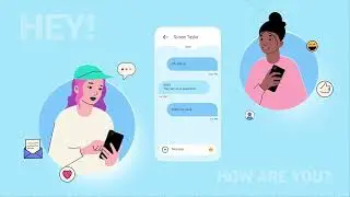Phone Texting Explainer for After Effects - Openers | After Effect Template