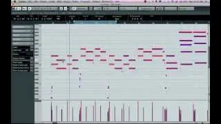MIDI Editing in the Key Editor