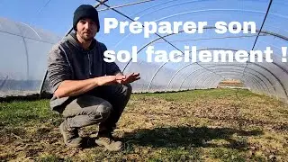 How to easily prepare compacted and grassy vegetable garden soil? Fertilize and restore soil