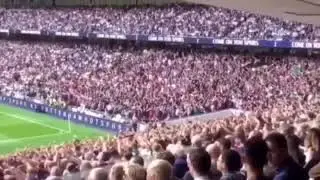 Aston Villa’s ALLEZ ALLEZ ALLEZ chant (LOUD) at Tottenham’s new stadium