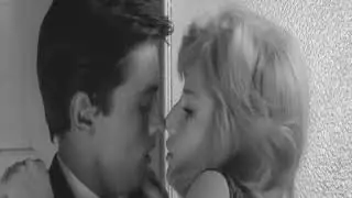 Alain Delon and  Monica Vitti in 