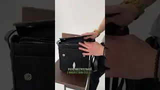 Мужская наплечная сумка из ската#натуральнаякожа #мужскаямода #сумка #сумки #кожа #натуральнаякожа