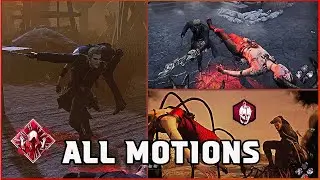 Albert Wesker in DBD!! New Killer 'The Mastermind' ALL Motions