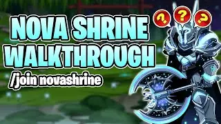 Nova Shrine Quest Walkthrough /join novashrine - AQW
