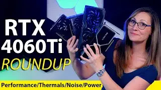 RTX 4060 Ti Roundup - Four Custom RTX 4060 Ti Designs Compared