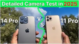 iPhone 14 Pro vs iPhone 11 Pro Camera Comparison in 2025🔥| Detailed Camera Test in Hindi⚡️