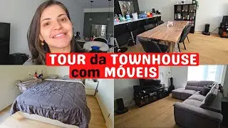 TOUR da TOWNHOUSE com MÓVEIS em CALGARY!