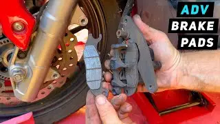 Honda ADV 150 - Brake Pads Change | Mitch's Scooter Stuff