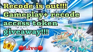 RECODE IS OUT!!!! RECODE TOKEN ACCESS GIVEAWAY+ GAMEPLAY!!!! Creatures Of Sonaria