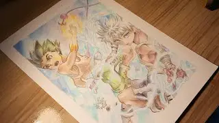Gon and Killua- Speed Drawing-( Hunter Vs Hunter)