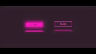 Neon Button Shadow Pure CSS | Hover Effect | Lazy Coder