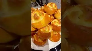 Тесто как пух для булочек на молоке