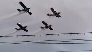 Летная группа Парада Победы. Репетиция / Уфа - 2024