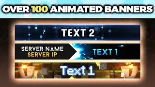 Minecraft Server Banner Maker (130 Templates!) ⛏️