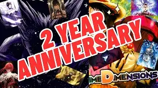 2 Year Anniversary Update! Best Update Of The Year! | Anime Dimensions (Roblox 2023)