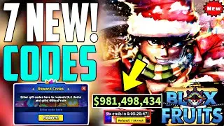 *NEW* ALL WORKING CODES FOR BLOX FRUITS - ROBLOX BLOX FRUITS CODES