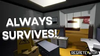 How to Cheese Concrete Flood/Survive Stanley's Office Floor Easily | Roblox Regretevator
