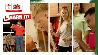 Learn It Episode 3 | Welsh Rugby team paint like Picasso