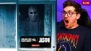 My LIVE Reaction To JASON In Dead By Daylight! 