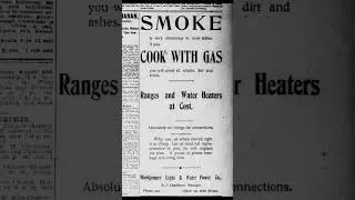 Cook with Gas | July 31, 1904 #reallyoldnews #history #cooking