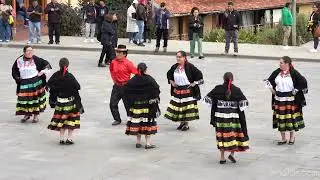 Danza folklórica "Ñuca Llacta" en el Inti Raymi │ Ingapirca - Ecuador