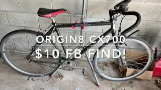 Amazing $10 Facebook Marketplace Find: Origin8 CX700, Campagnolo Crankset, Weinman DP18 and more!
