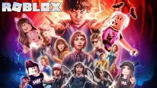 ENTRAMOS NA SÉRIE STRANGER THINGS NO ROBLOX !