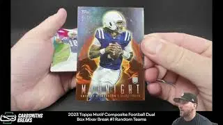 2023 Topps Motif Composite Football Dual Box Mixer Break #1