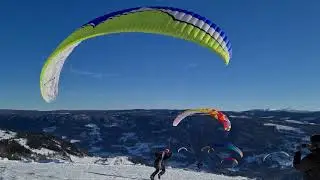paragliding thermal hunting