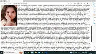 How TO create Sticky Image in HTML & CSS