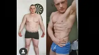 Body transformation fat to muscle