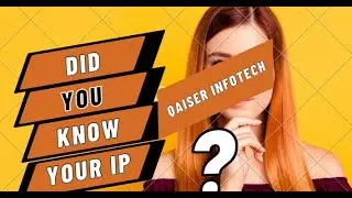 Find your IP address/Internet ip/VPN/Proxy/Circumvent IP restrictions.| Tech Video | @QaiserInfoTech