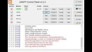 MySQL shutdown unexpectedly  |  Easy fix for the Server error