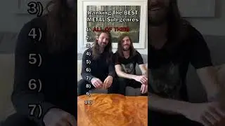 Ranking The BEST METAL Sub-Genres