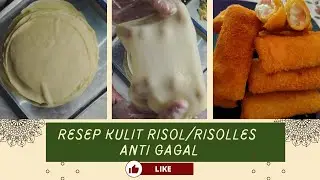 Resep kulit Risolles/Risol anti gagal