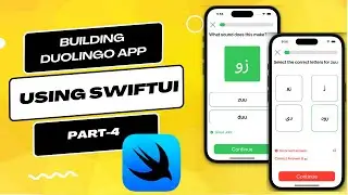 Building Duolingo App in SwiftUI: Lessons Screens with Option Selection - Part4