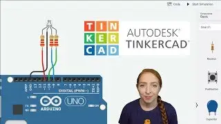 RGB LEDs With Arduino in Tinkercad