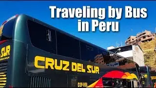 Is this the fanciest bus company in Peru? | Cruz Del Sur