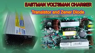 EASTMAN VOLTSMAN CHARGER REPAIRING ZENER DIODES AND TRANSISTOR LOCATION #EASTMAN #VOLTSMAN #CHARGER