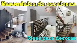 Barandales y protecciones para escaleras 2024