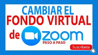 como CAMBIAR el FONDO VIRTUAL de ZOOM