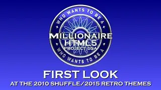 WWTBAM HTML5: Project USA - First look of the 2010 Shuffle Theme + More 2008 Clocked features