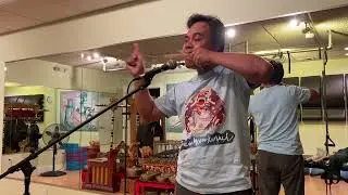 Ciaaattt....Practicing Gamut Gamelan Mulut in Indianapolis USA