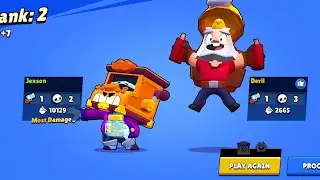 brawl stars me and friendvs 2 VS 10😯😯😯